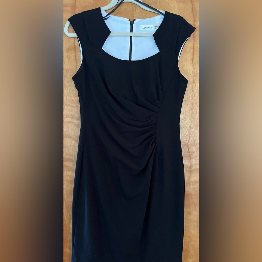 Calvin Klein Elegant Black Dress